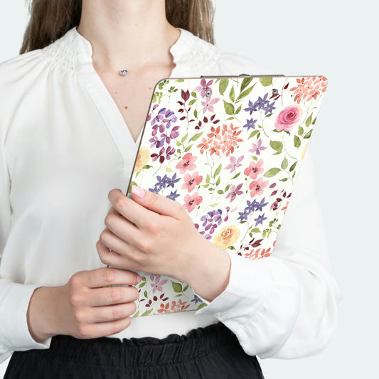 Yellow and Pink Roses Clipboard