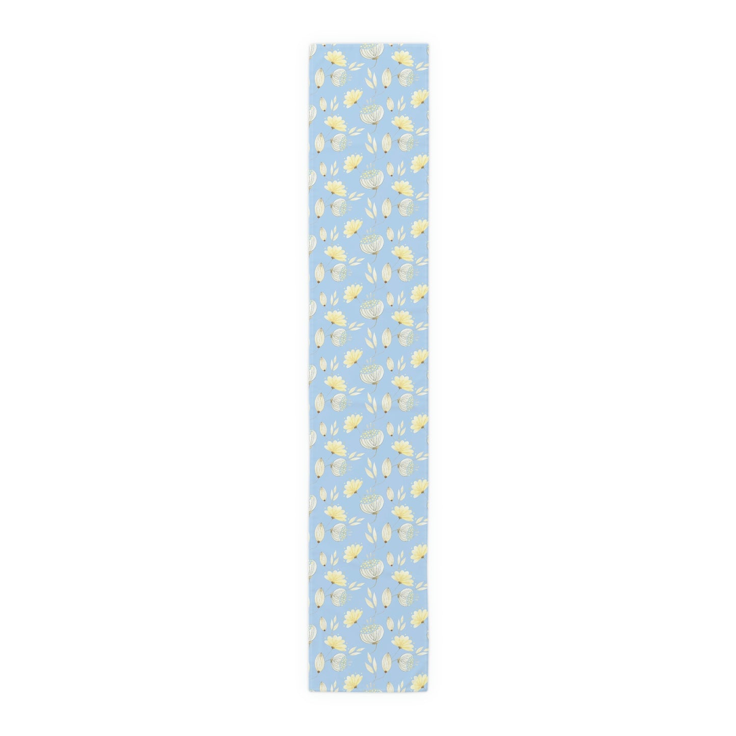 Yellow Flowers Table Runner (Cotton, Poly)