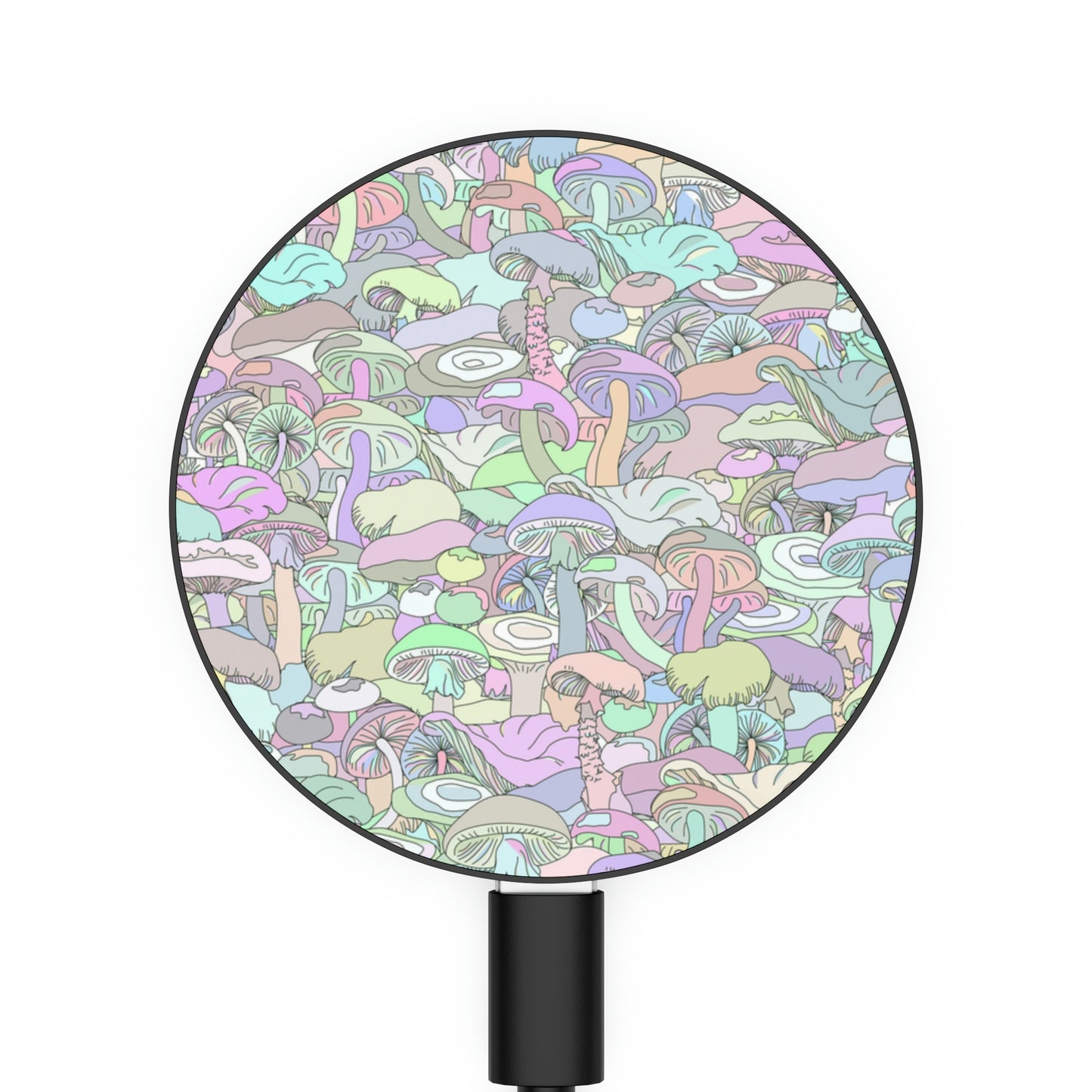 Pastel Mushrooms Magnetic Induction Charger
