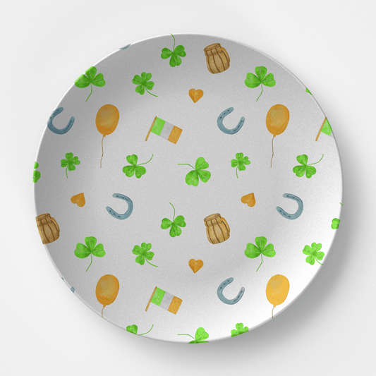 St. Patrick's Day Party Plate
