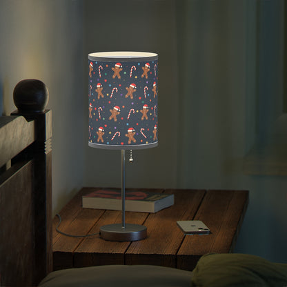 Gingerbread and Candy Canes Lamp