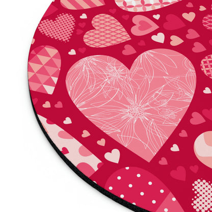 Blissful Hearts Mouse Pad