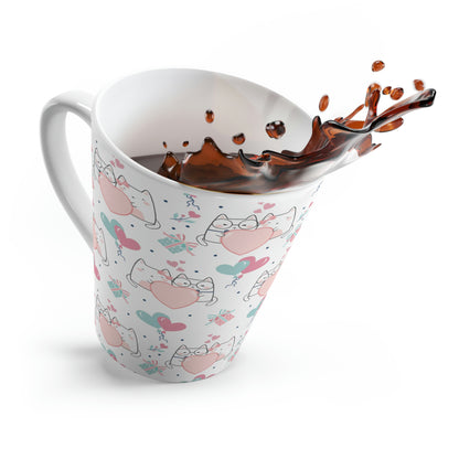 Kawaii Cats in Love Latte Mug