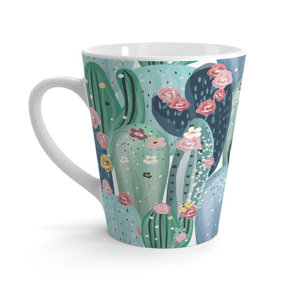 Pastel Cactus Latte Mug