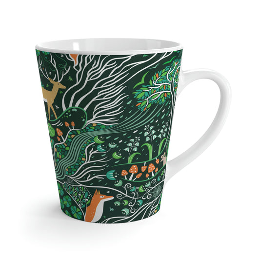 Emerald Forest Latte Mug