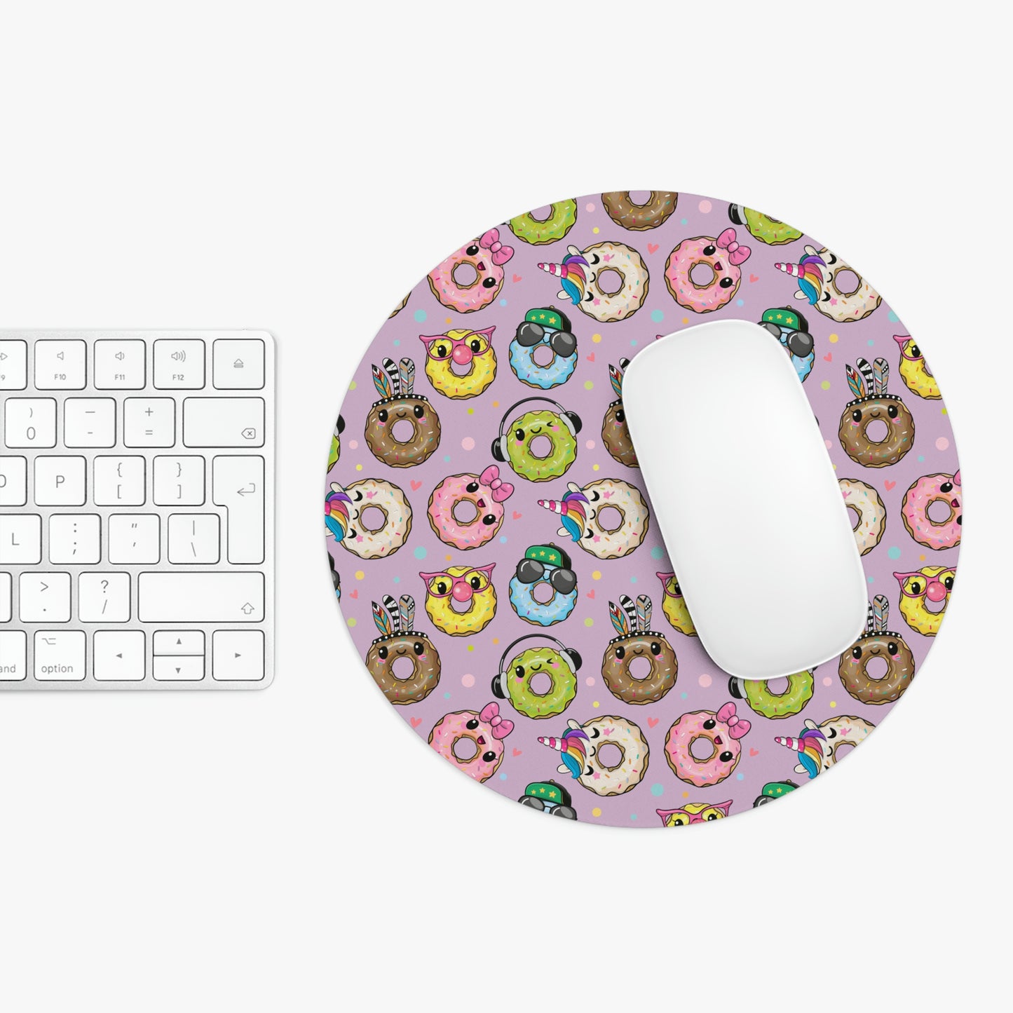 Kawaii Donuts Mouse Pad