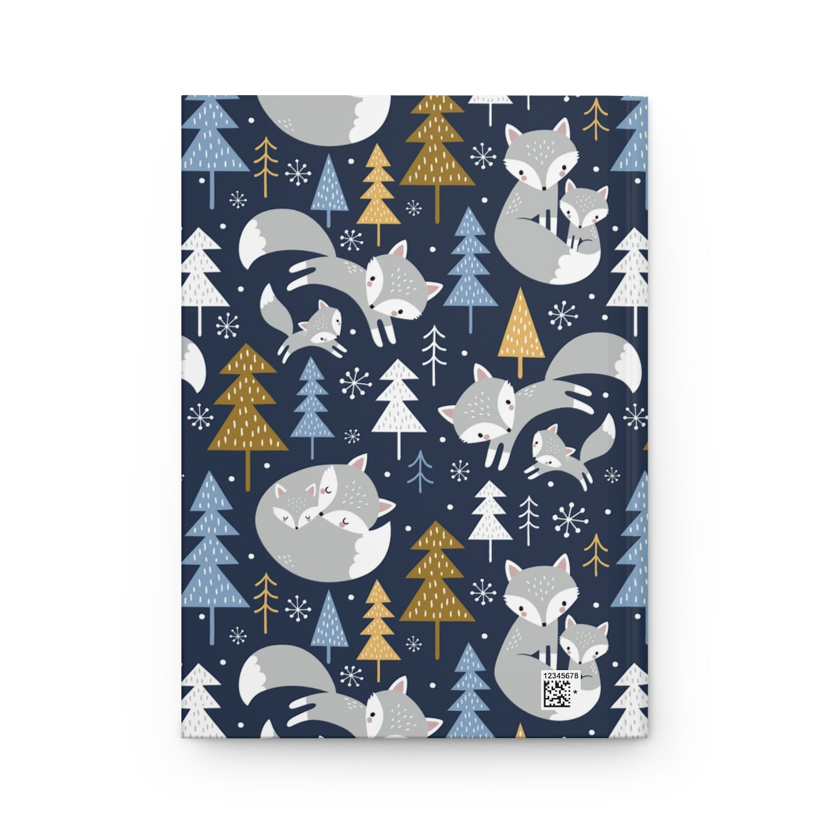 Arctic Foxes Hardcover Journal Matte