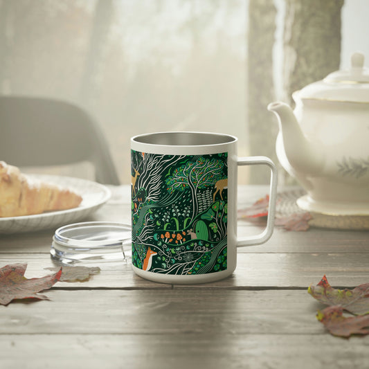 Emerald Forest Insulated Coffee Mug, 10oz