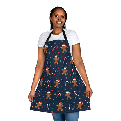 Gingerbread and Candy Canes Apron