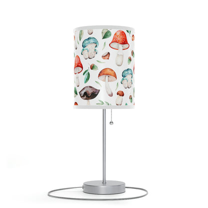 Acorns and Mushrooms Table Lamp