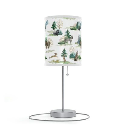 Wild Forest Animals Table Lamp