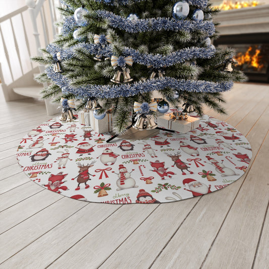 Christmas Santa Round Tree Skirt