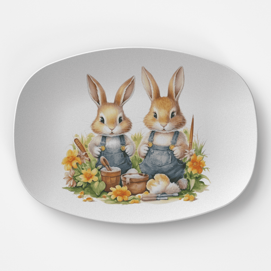 Easter Bunny 15 Platter
