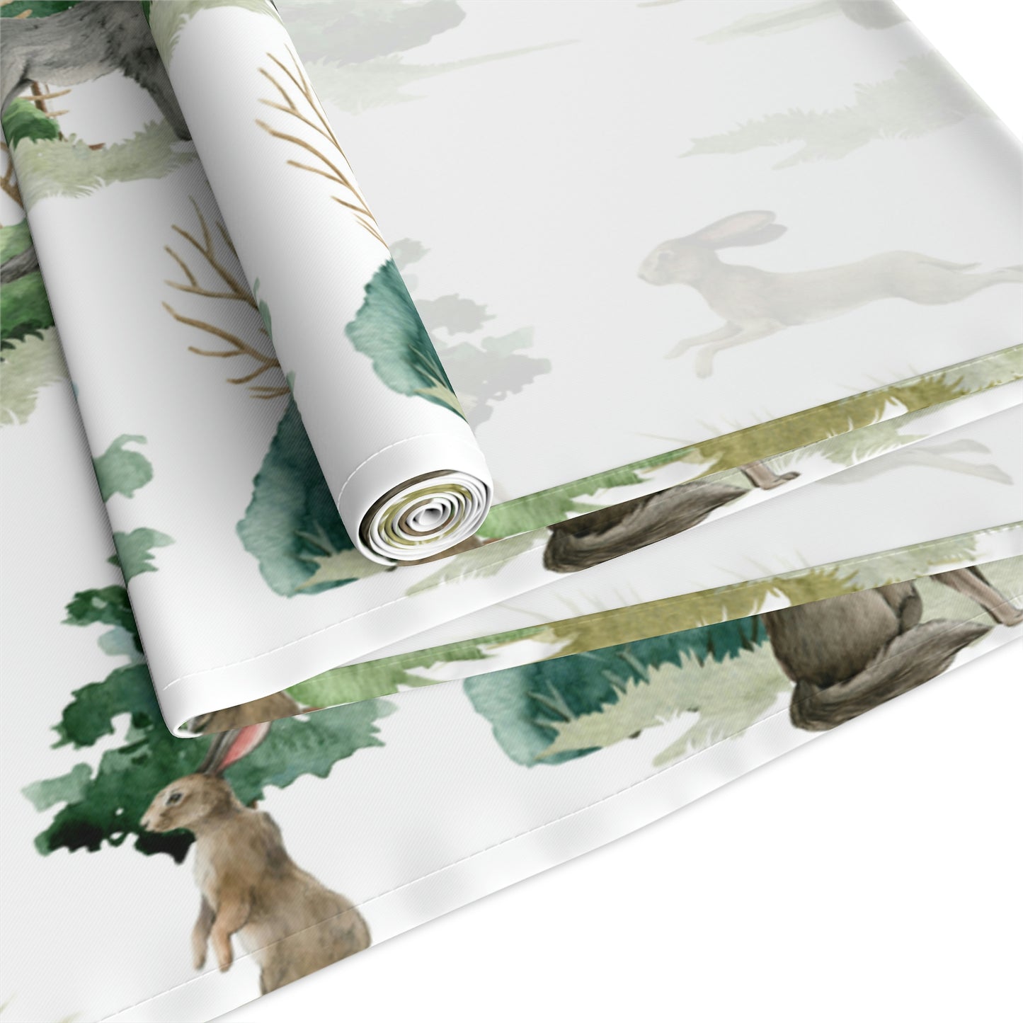 Wild Forest Animals Table Runner (Cotton, Poly)