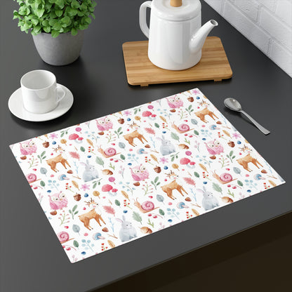Fairy Forest Animals Placemat, 1pc