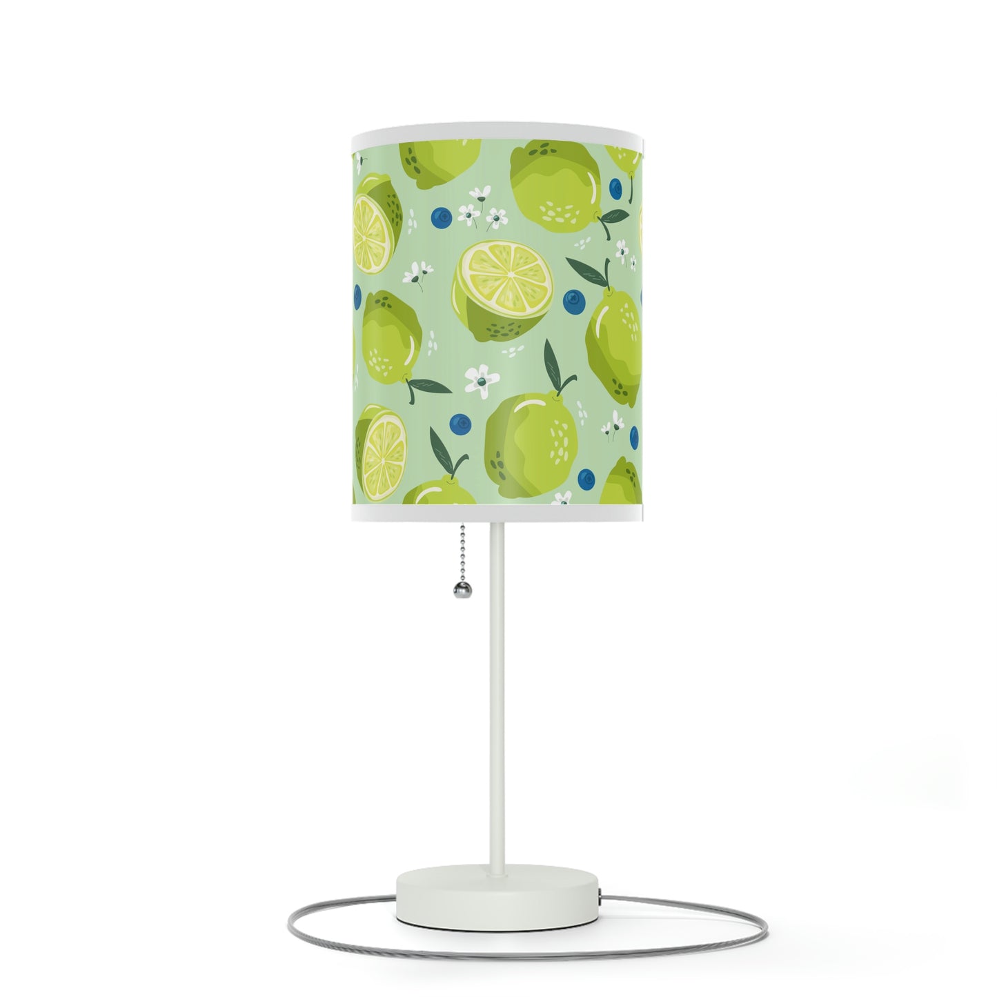 Limes and Blueberries Lamp on a Stand, US|CA plug