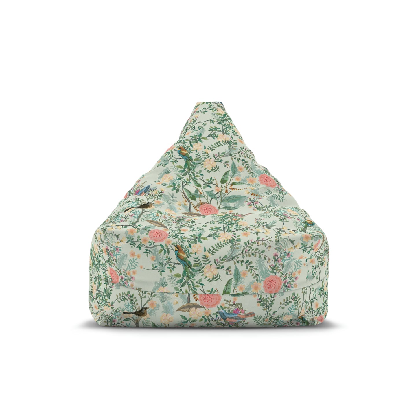 Chinoiserie Garden Bean Bag Chair Cover
