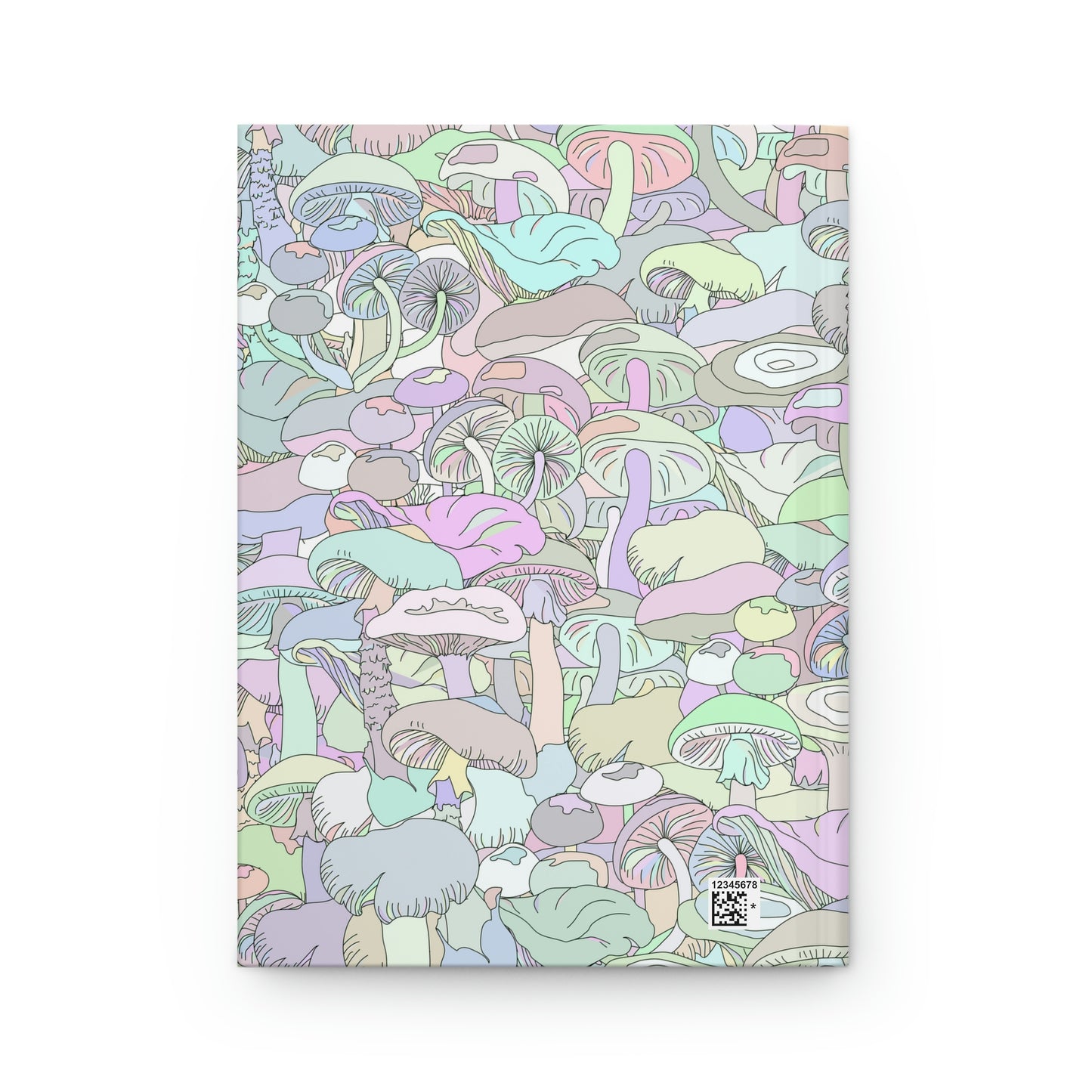 Pastel Mushrooms Hardcover Journal Matte