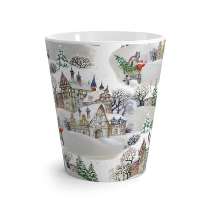 Winter Village Latte Mug