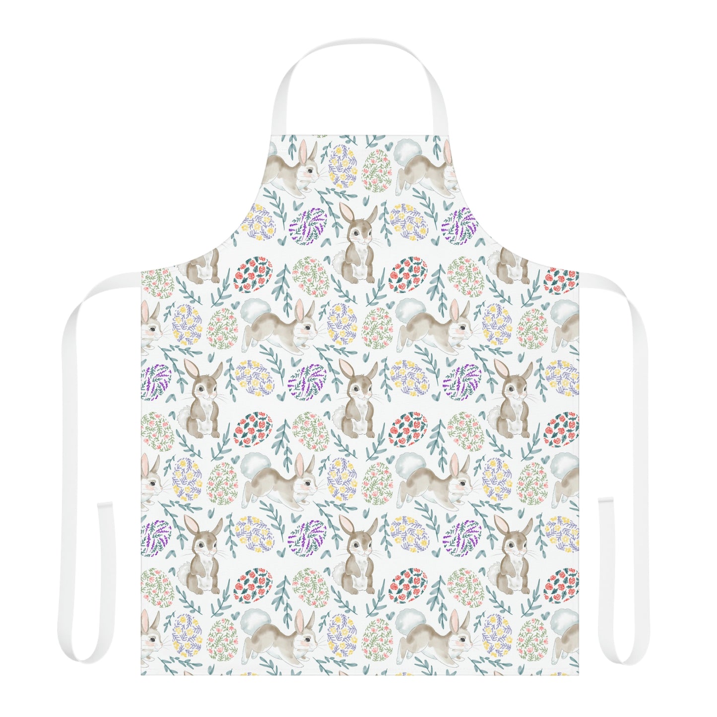 Bunnies and Easter Eggs Apron