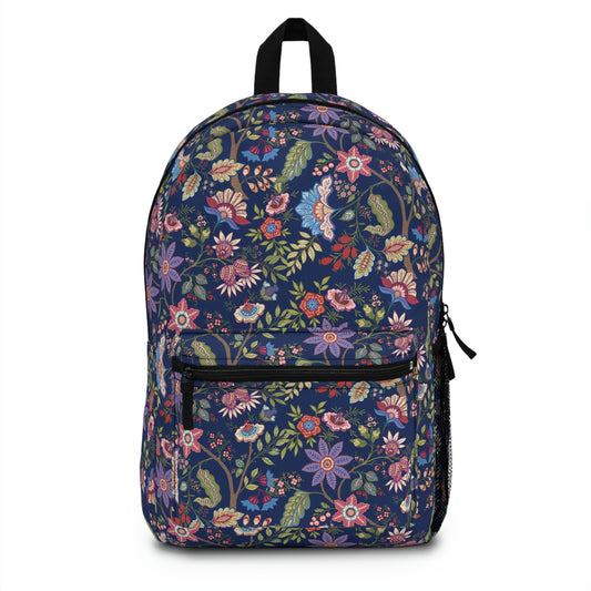 Jacobean Flowers Backpack