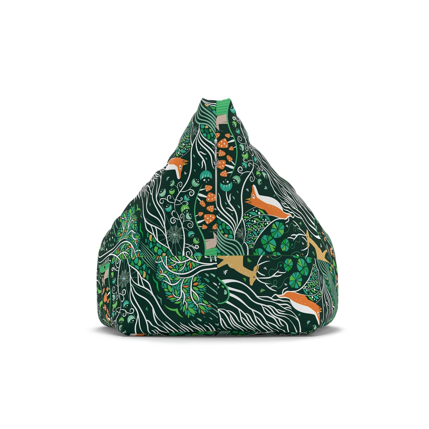 Emerald Forest Bean Bag Chair Cover