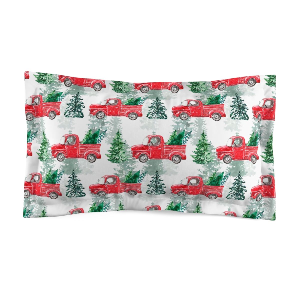 Christmas Tree Farm Microfiber Pillow Sham