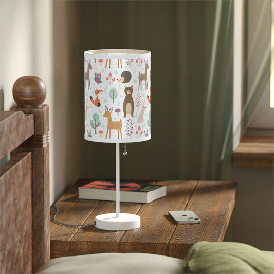 Forest Plants and Animals Table Lamp