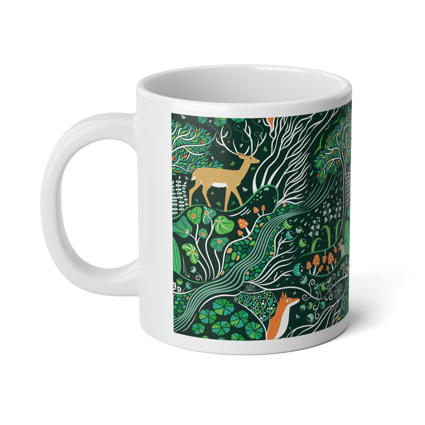 Emerald Forest Jumbo Mug, 20oz