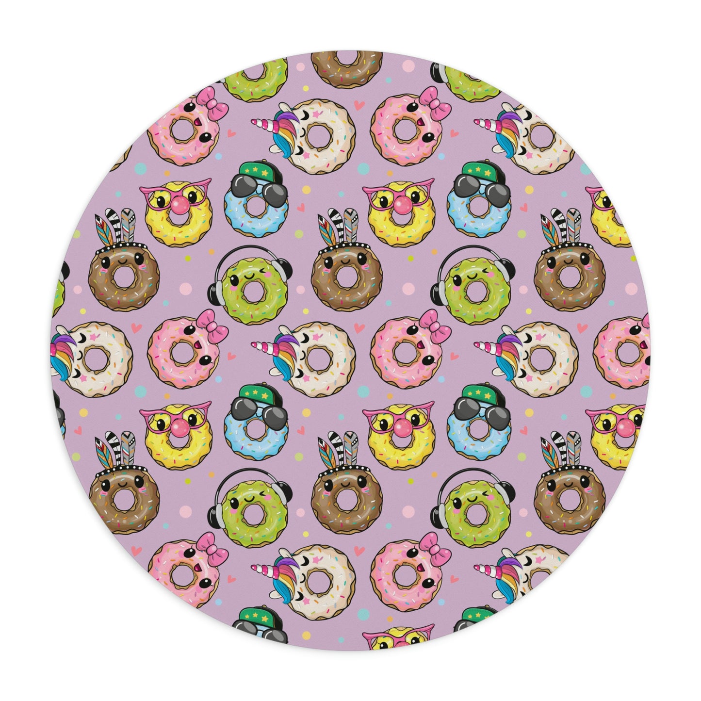 Kawaii Donuts Mouse Pad