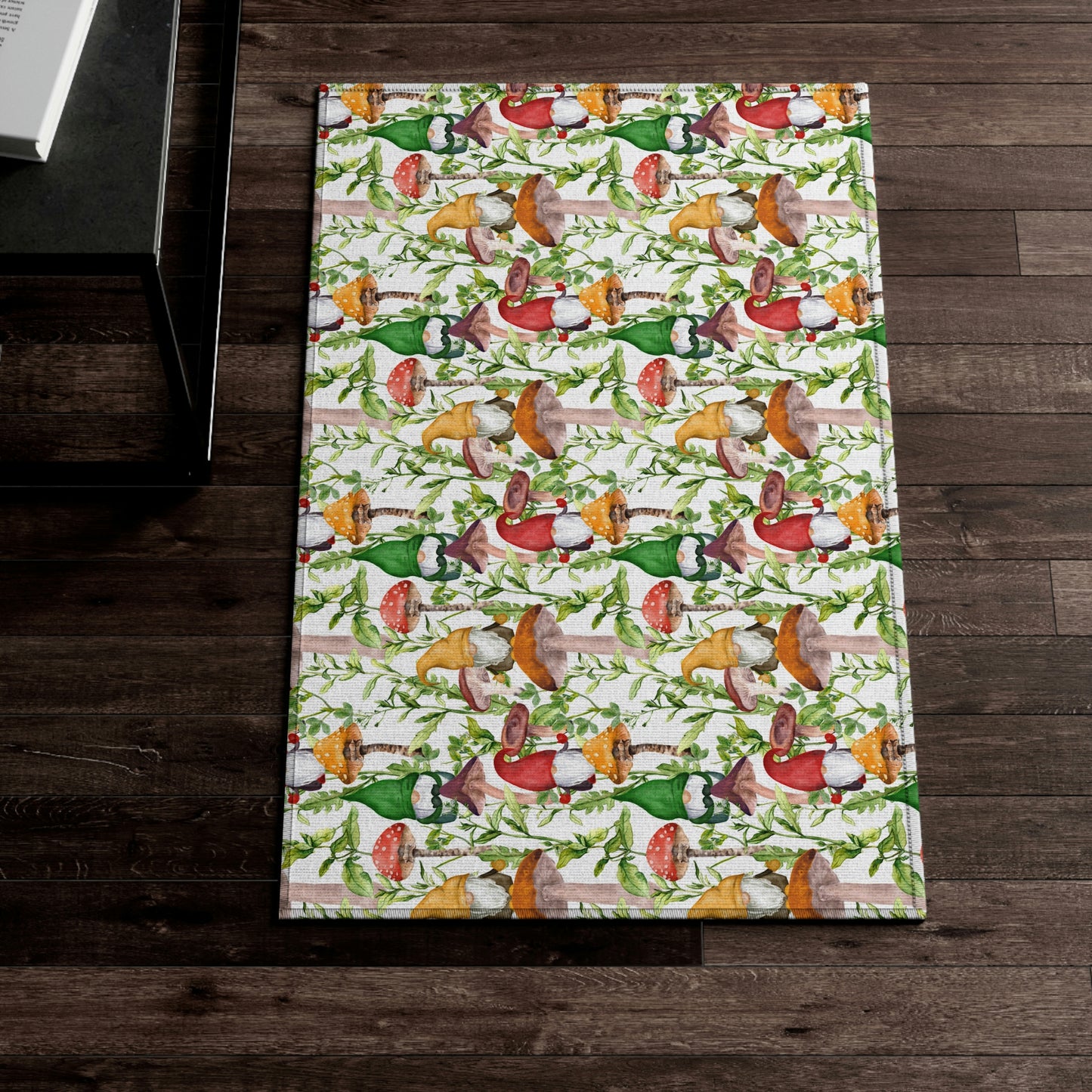 Gnomes and Mushrooms Indoor Rug