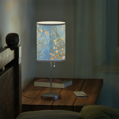 Van Gogh Blossoming Almond Tree Lamp on a Stand, US|CA plug