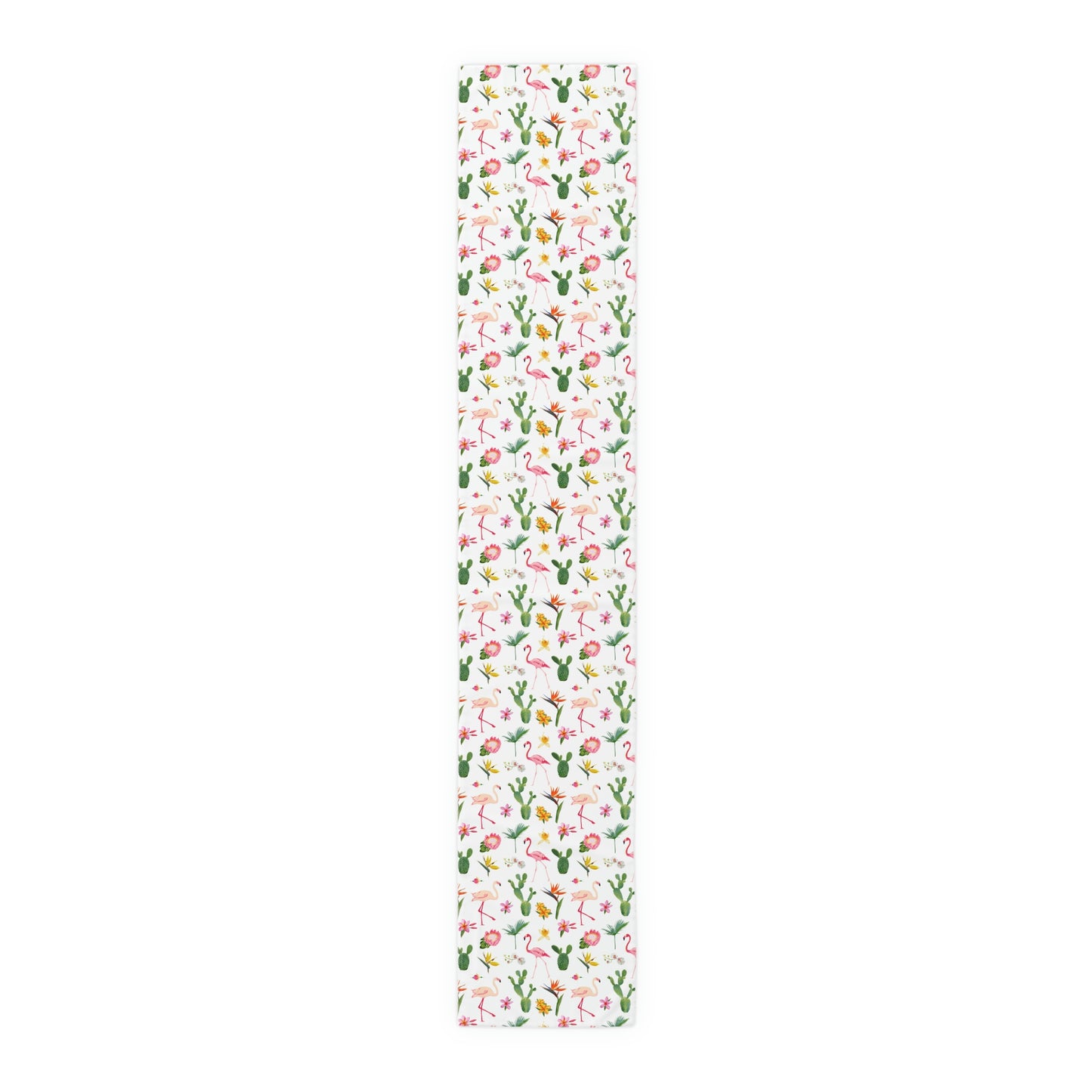 Cactus and Flamingos Table Runner (Cotton, Poly)