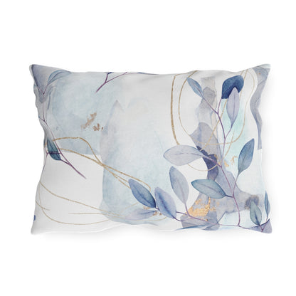Abstract Floral Branches Outdoor Pillow
