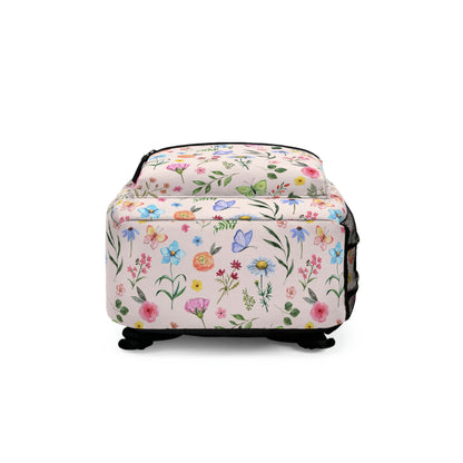 Spring Daisies and Butterflies Backpack