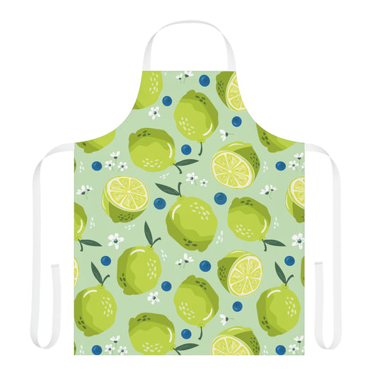 Limes and Blueberries Apron