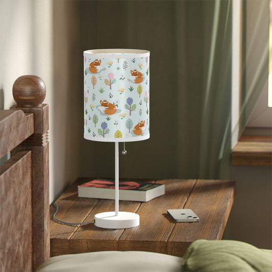 Mom and Baby Fox Table Lamp