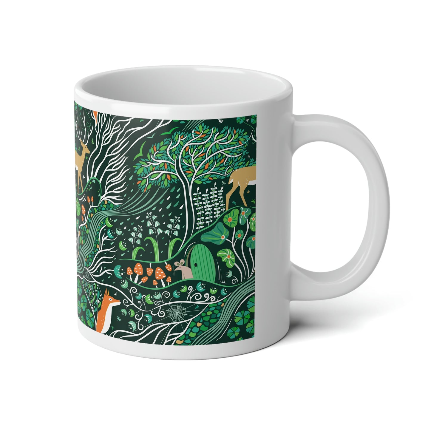 Emerald Forest Jumbo Mug, 20oz