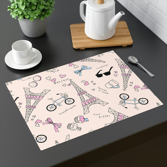 Eiffel Tower Placemat, 1pc
