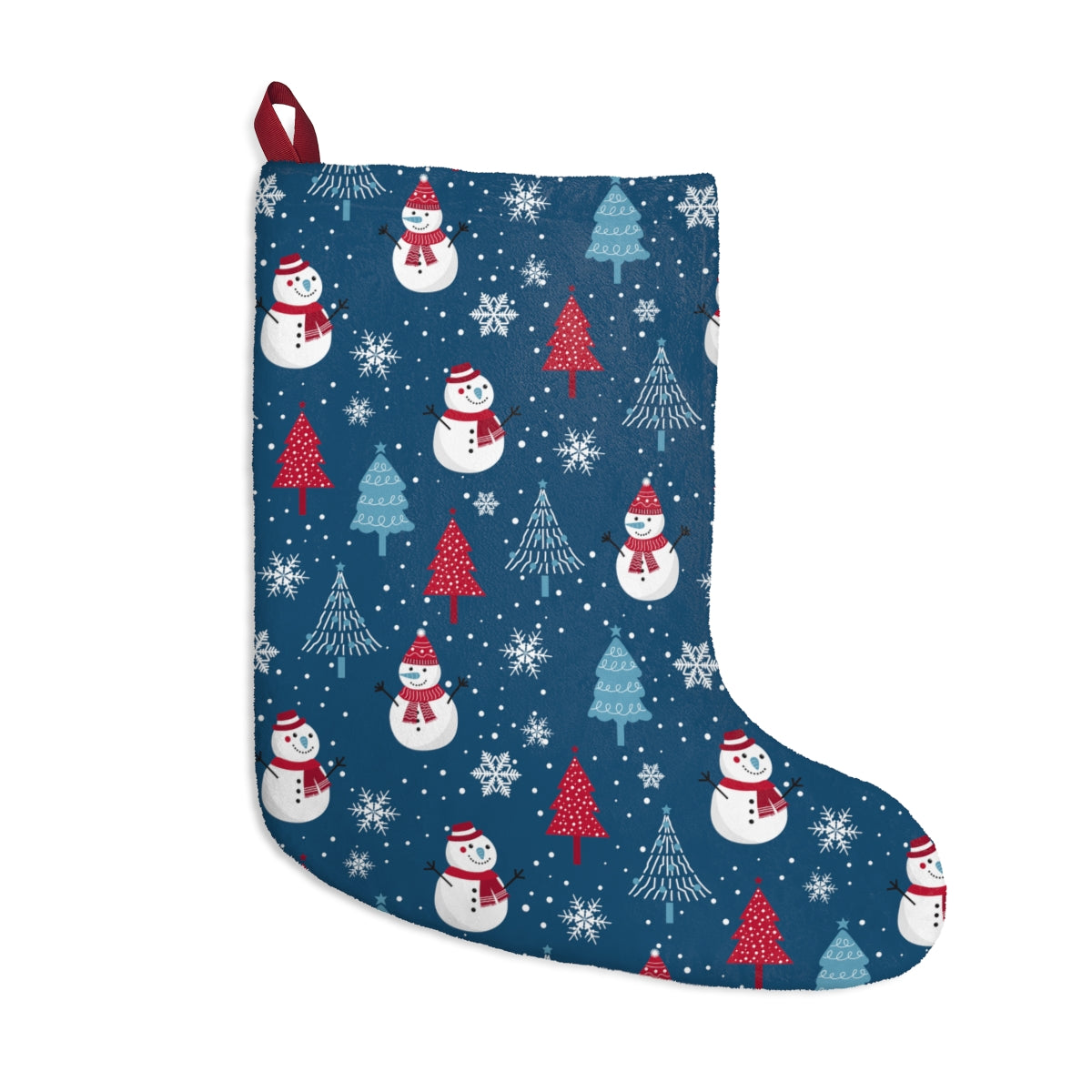 Christmas Snowmen and Trees Christmas Stockings
