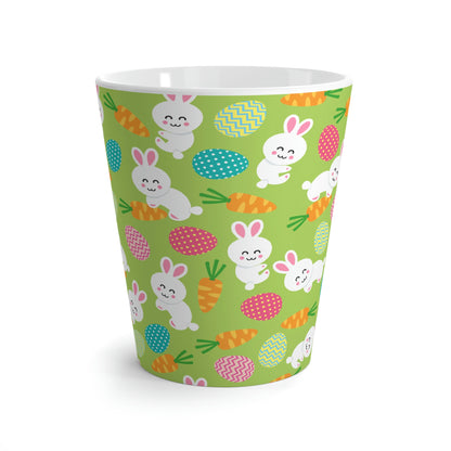 Bunnies and Eggs Latte Mug
