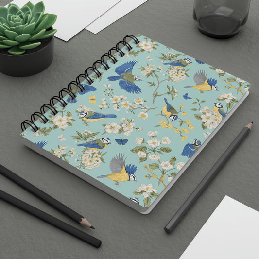 Chinoiserie Birds and Flowers Spiral Bound Journal