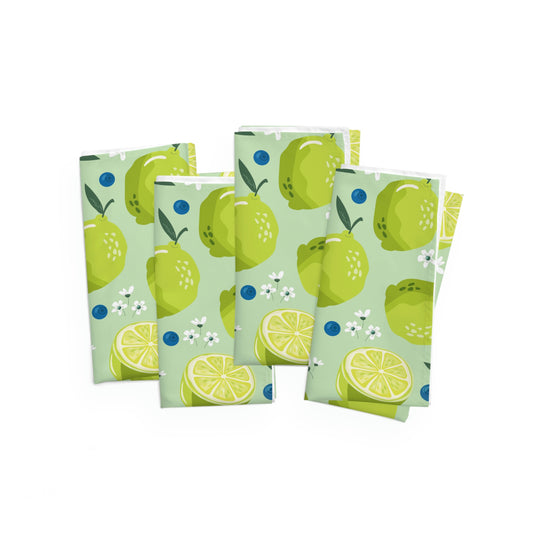 Limes and Blueberries Napkins