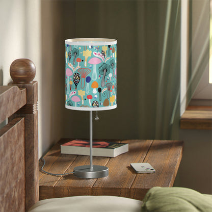 Colorful Mushrooms Table Lamp