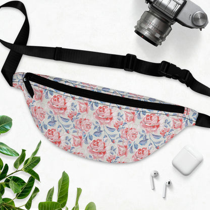 Pink Roses Fanny Pack