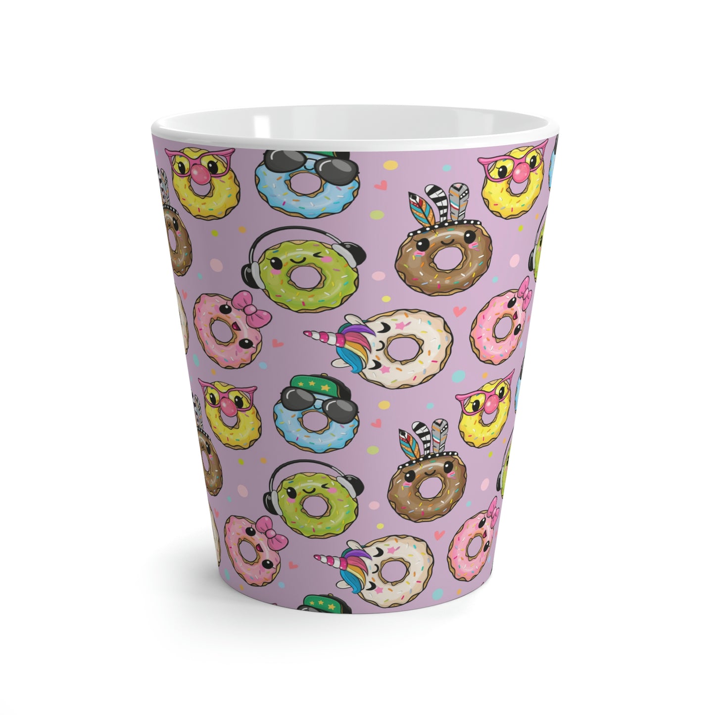 Kawaii Donuts Latte Mug