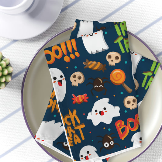 Trick or Treat Ghosts Napkins Set of 4