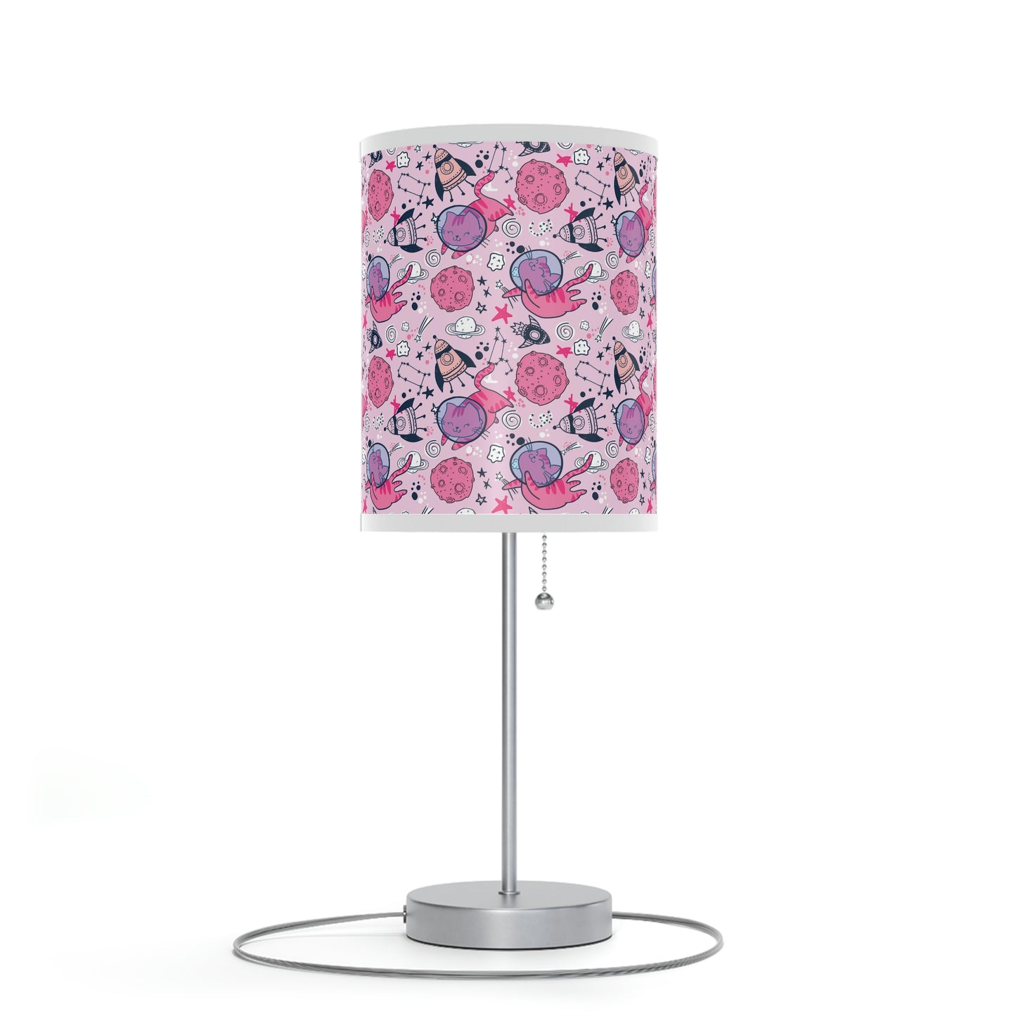 Space Cats Table Lamp