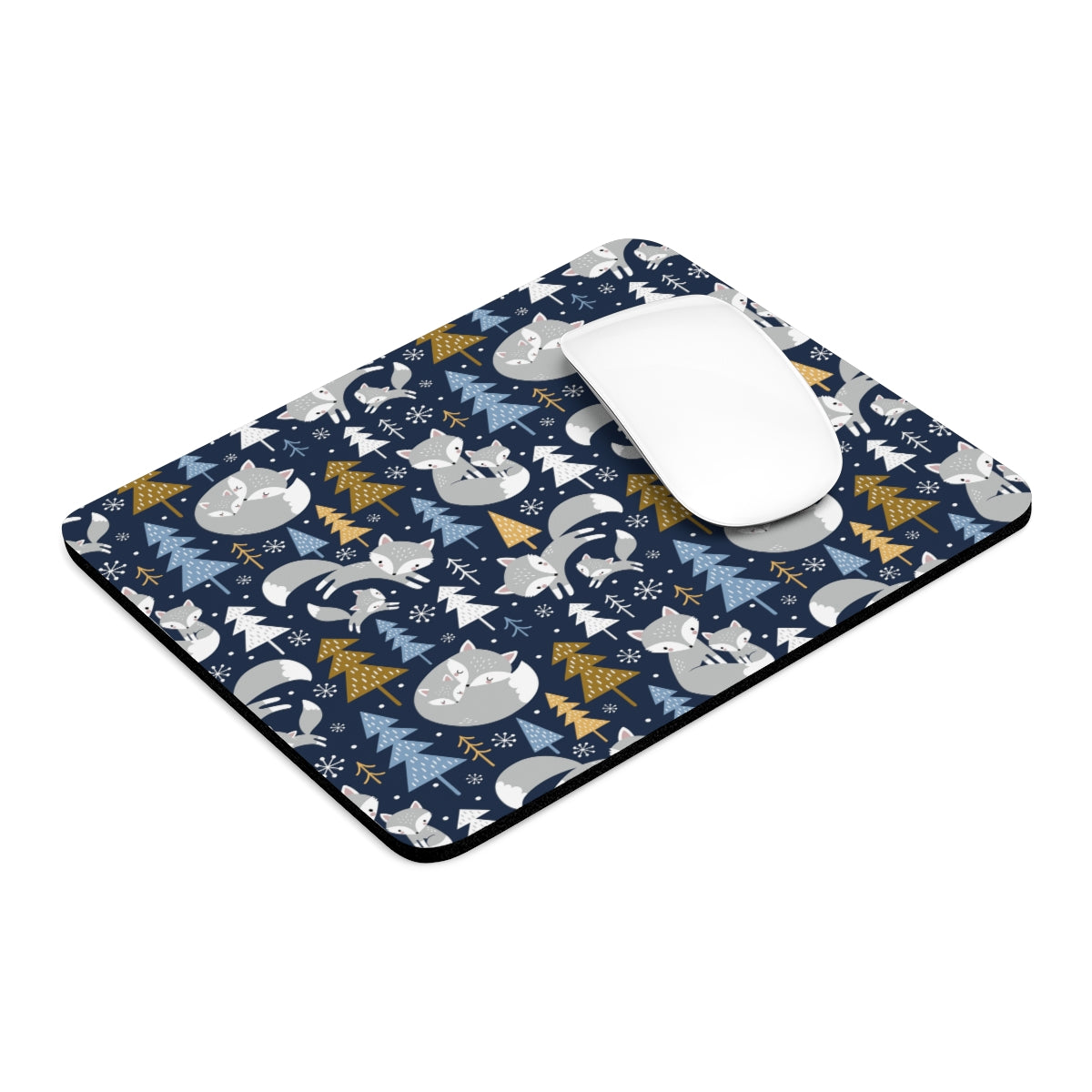 Arctic Foxes Mouse Pad