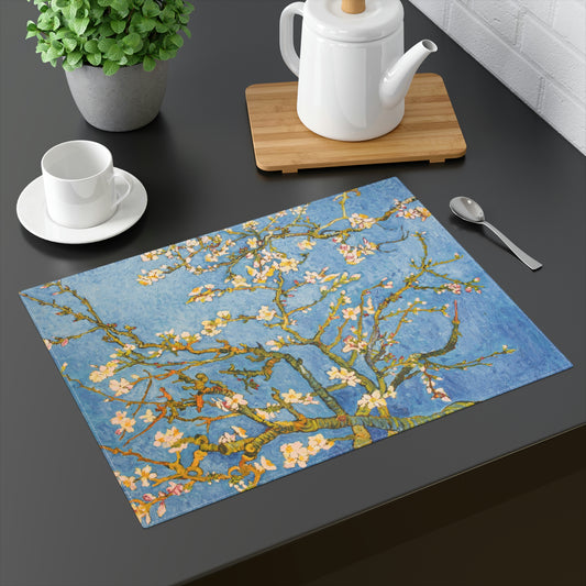 Van Gogh Blossoming Almond Tree Placemat, 1pc